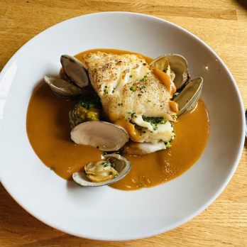 The Tip Tap Room - Daily special. Seared wild Icelandic cod - New American Near Me - Boston, Massachusetts