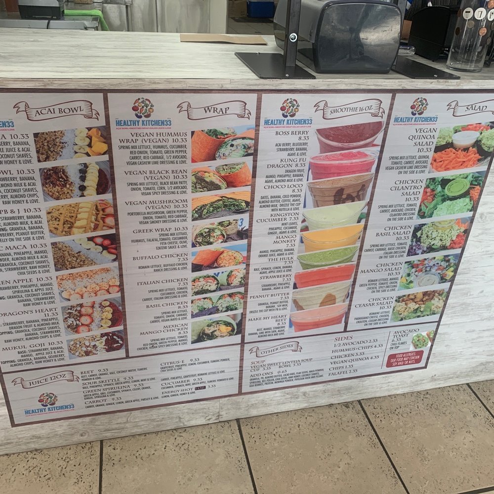 Healthy Kitchen 33 - Vegan Near Me - Naranja, Florida Healthy Kitchen 33 - Vegan Near Me - Naranja, Florida