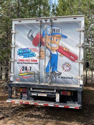 Heros Plumbing Service Logo