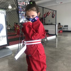 The Dojo American Karate Centers - Getting ready for class