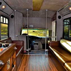 Hop On Beer Tours - Leather -limo-style seating fits up to 15 guests in style and comfort