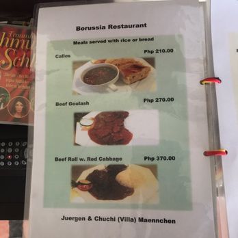 Borussia Restaurant - German Near Me - Sogod, CEB