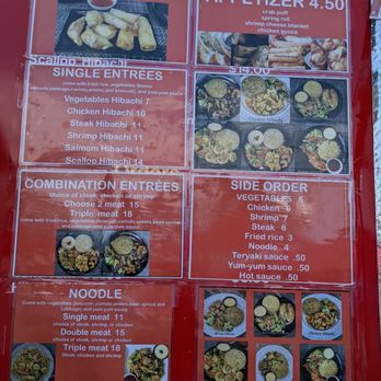 Hibachi Street Food - Menu! - Food Trucks Near Me - Forney, Texas Hibachi Street Food - Menu! - Food Trucks Near Me - Forney, Texas