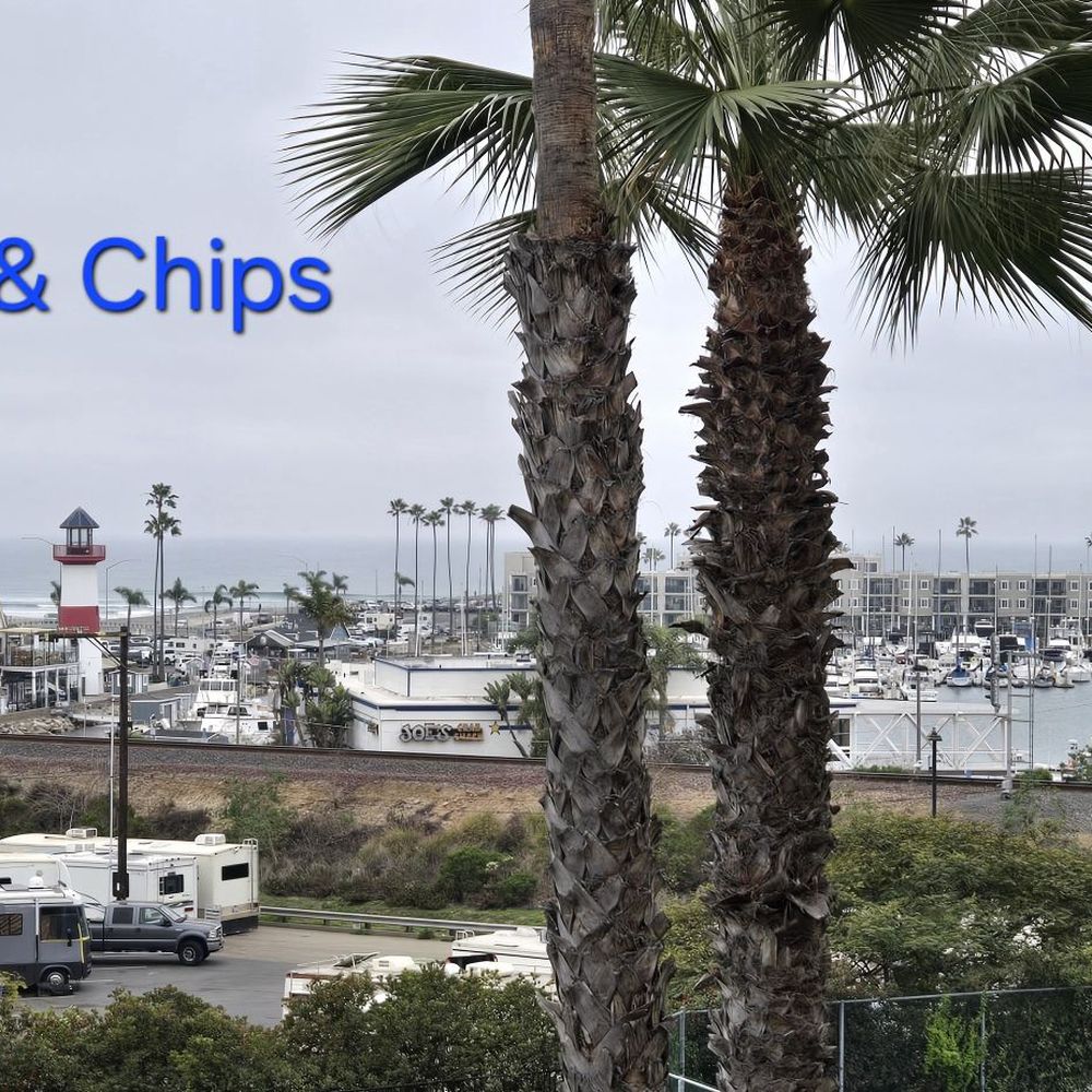 Harbor Fish & Chips - Nice Harbor View - Fish & Chips Near Me - Oceanside, California