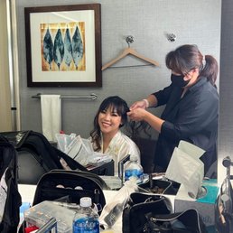 Hair in progress!