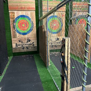 AxeVentures Axe Throwing - Throwing area - Axe Throwing Near Me - Berkeley, California