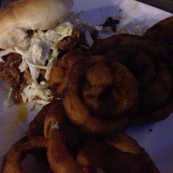 Dunedin Brewery - 1 of the 3 pork sliders. Homemade and excellent! - Breweries Near Me - Dunedin, Florida Dunedin Brewery - 1 of the 3 pork sliders. Homemade and excellent! - Breweries Near Me - Dunedin, Florida
