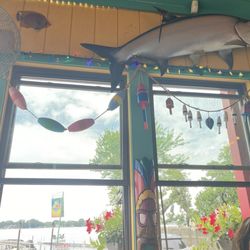 Sand Bar & Island Grill - View of the lake from our table