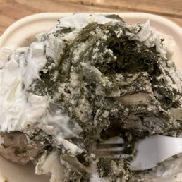 Palusami bowl (vegan) taro leaves, root, and coconut milk Palusami bowl (vegan) taro leaves, root, and coconut milk