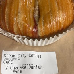 Strawberry Cheesecake Danish