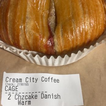 Cream City Coffee Co - Strawberry cheesecake danish - Coffee & Tea Near Me - Milwaukee, Wisconsin