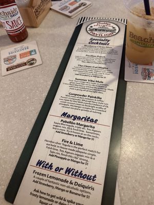 Menu photo 2 Crabby's Beachside Pavilion Clearwater Beach, FL