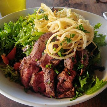 Eureka! - Flat Iron Steak Salad - American Near Me - San Diego, California Eureka! - Flat Iron Steak Salad - American Near Me - San Diego, California