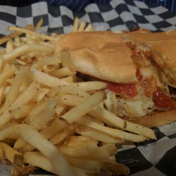 Louie's Grill and Bar - Some type of burger ... - American Near Me - Moore, Oklahoma