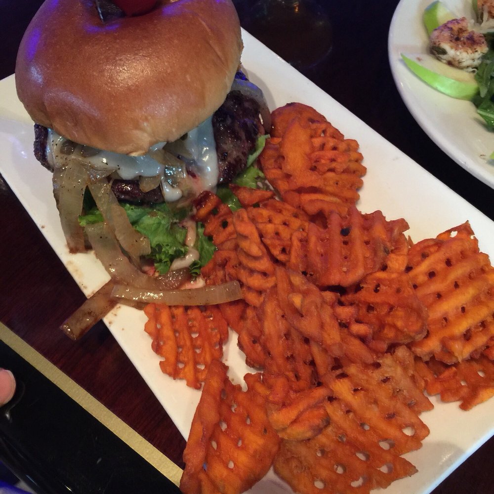 The Tipsy Boar - French onion burger - New American Near Me - Hollywood, Florida The Tipsy Boar - French onion burger - New American Near Me - Hollywood, Florida