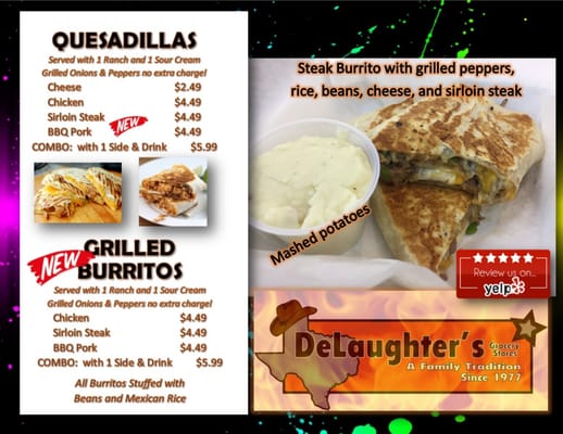 Menu photo 1 DeLaughter Grocery & Deli Maud, TX Menu photo 1 DeLaughter Grocery & Deli Maud, TX