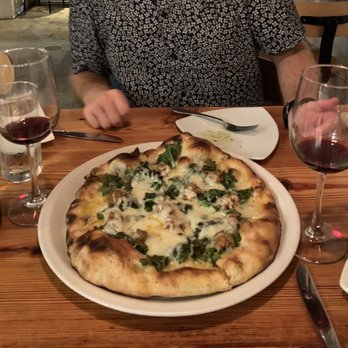 Pizzeria Toro - Another great thing about PT is the new specials they have each night! This was a fennel sausage and kale special that we loved! - Pizza Near Me - Durham, North Carolina