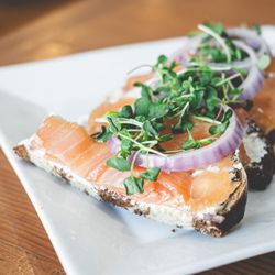 Benedict's La Strata - Salmon Toast
