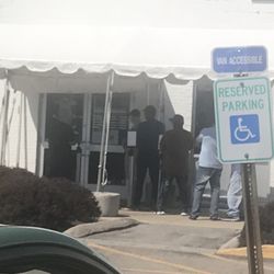 Woonsocket DMV - After you make an appointment on line, you wait a few minutes outside until your time is called.