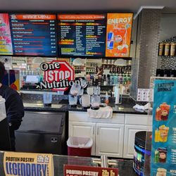 One Stop Nutrition - Menu