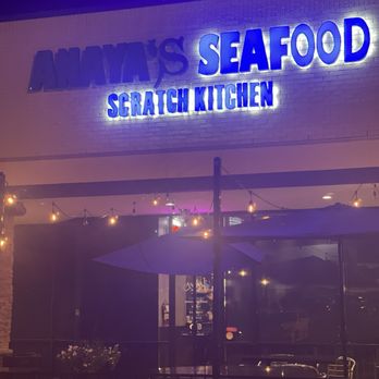 Anaya’s Seafood Scratch Kitchen - Front sign - Seafood Near Me - Plano, Texas Anaya’s Seafood Scratch Kitchen - Front sign - Seafood Near Me - Plano, Texas