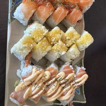 Tony's Grill And Sushi Bar - Top to bottom I think; Crazy Maki Mango Passion MOAB - Sushi Bars Near Me - Layton, Utah Tony's Grill And Sushi Bar - Top to bottom I think; Crazy Maki Mango Passion MOAB - Sushi Bars Near Me - Layton, Utah