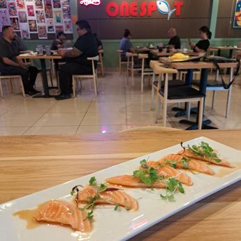 Sushi One Spot - Carpaccio Salmon - Sushi Bars Near Me - Corona, California