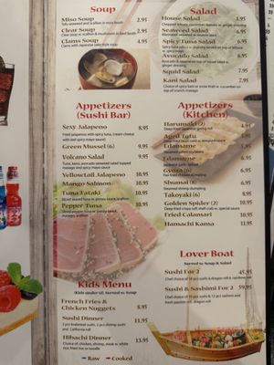 Menu photo 2 Sushi Yama Pinellas Park, FL Menu photo 2 Sushi Yama Pinellas Park, FL