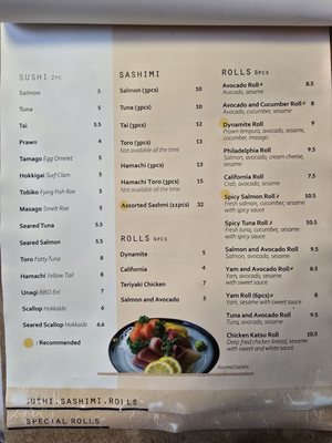Menu photo 2 Maru Sushi & Don Calgary, AB Menu photo 2 Maru Sushi & Don Calgary, AB
