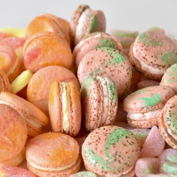 Bake Me Treats - Peach Ring and Sour Patch Watermelon Macs - Desserts Near Me - Poland, Ohio Bake Me Treats - Peach Ring and Sour Patch Watermelon Macs - Desserts Near Me - Poland, Ohio