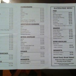 A&C Fish & Chippery the Original - Menu 2/2 as of May 2013