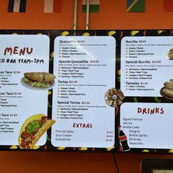 Adasa International Supermarket - Menu