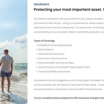 Modern Vision Planning - A good insurance solution can ensure you're protected from unexpected events and save you thousands in payments. Speak to a professional - Investing Near Me - Mississauga, Ontario Modern Vision Planning - A good insurance solution can ensure you're protected from unexpected events and save you thousands in payments. Speak to a professional - Investing Near Me - Mississauga, Ontario