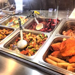 a variety of food items