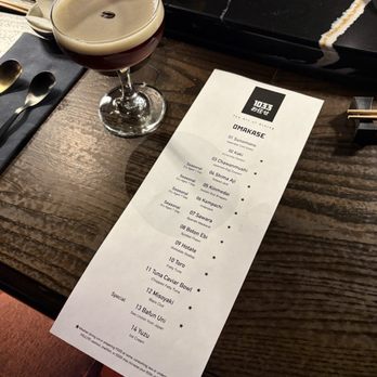 1033 Omakase - Our menu of the evening - Wine Bars Near Me - Milwaukee, Wisconsin