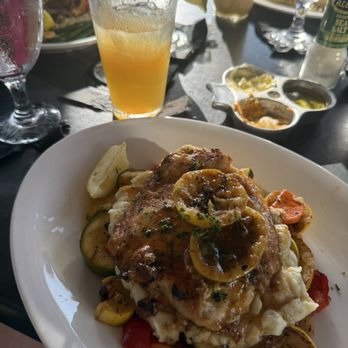 Crow's Nest Restaurant & Marina - Red Snapper Francese was Amazing! - Seafood Near Me - Venice, Florida