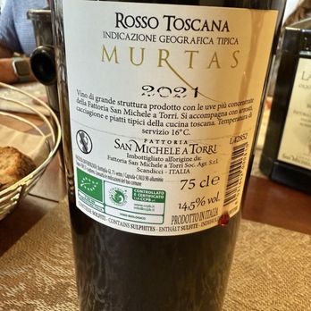 Fattoria San Michele a Torri - A wine enjoyed during lunch - Wineries Near Me - Scandicci, PO Fattoria San Michele a Torri - A wine enjoyed during lunch - Wineries Near Me - Scandicci, PO