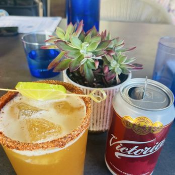 Maple Street Eatery - Pineapple Michelada - Bars Near Me - Livermore, California