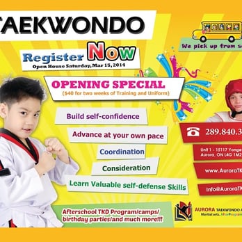 Aurora TKD - Taekwondo Near Me - Aurora, Ontario Aurora TKD - Taekwondo Near Me - Aurora, Ontario