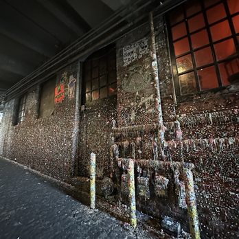 The Gum Wall - Local Flavor Near Me - Seattle, Washington The Gum Wall - Local Flavor Near Me - Seattle, Washington