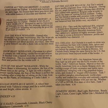 Brickroad's Grille - Beer menu - Pizza Near Me - Clarks, Nebraska