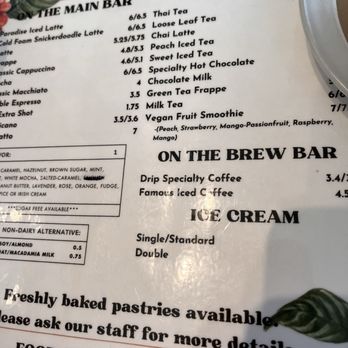 Waterbean Coffee - Menu - Coffee & Tea Near Me - Morganton, North Carolina