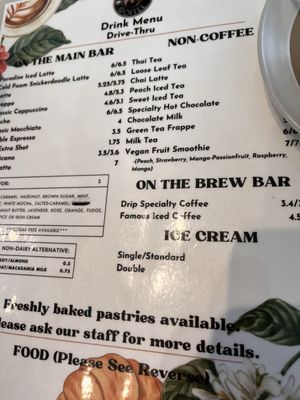 Menu photo 4 Waterbean Coffee Morganton, NC