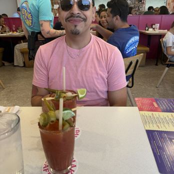 Day Maker Half Day Cafe - Bloody Marys and friend - Breakfast & Brunch Near Me - Austin, Texas