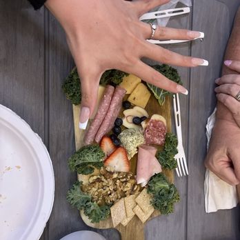 Skybox Taphouse - 40$ Charcuterie with hand size for reference - Pizza Near Me - Honolulu, Hawaii Skybox Taphouse - 40$ Charcuterie with hand size for reference - Pizza Near Me - Honolulu, Hawaii