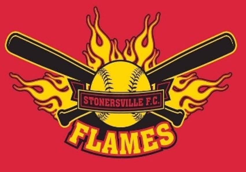 Stonersville Fire Company Flames inc. Logo