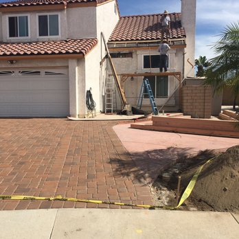 Palazzo Pools - Palazzo went to work on a patio extension ( front entry ) facelift - Pool & Hot Tub Service Near Me - Norco, California Palazzo Pools - Palazzo went to work on a patio extension ( front entry ) facelift - Pool & Hot Tub Service Near Me - Norco, California