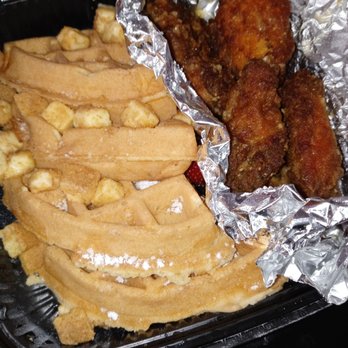 Kori's Eat - Cheesecake waffles and Garlic parm wings - Caribbean Near Me - The Bronx, New York