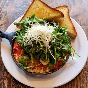 Jam Cafe - Eggs in Purgatory (skillet) - Breakfast & Brunch Near Me - Vancouver, British Columbia