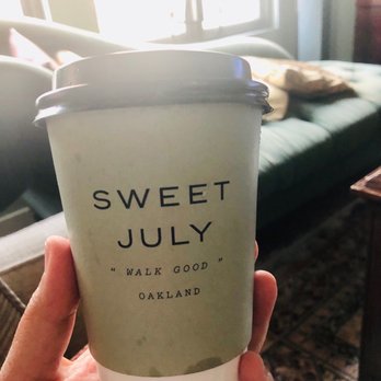 Sweet July - "Walk Good" Oakland. Love it! - Coffee & Tea Near Me - Oakland, California Sweet July - "Walk Good" Oakland. Love it! - Coffee & Tea Near Me - Oakland, California